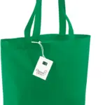 Organic Cotton Shopper, kelly green — productfoto 5