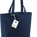 Organic Cotton Shopper, navy — productfoto 7