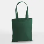Tas van premium katoen, bottle green — productfoto 5
