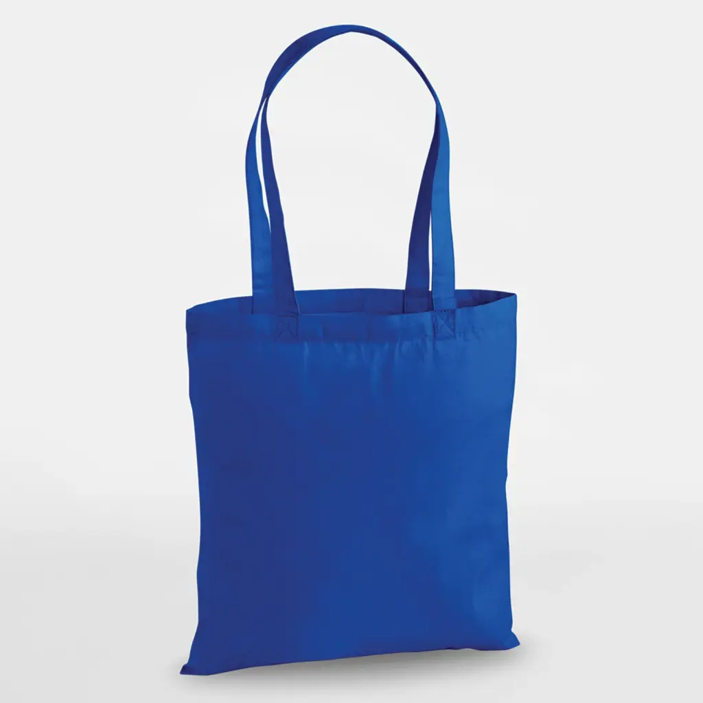 Tas van premium katoen, bright royal — productfoto 6