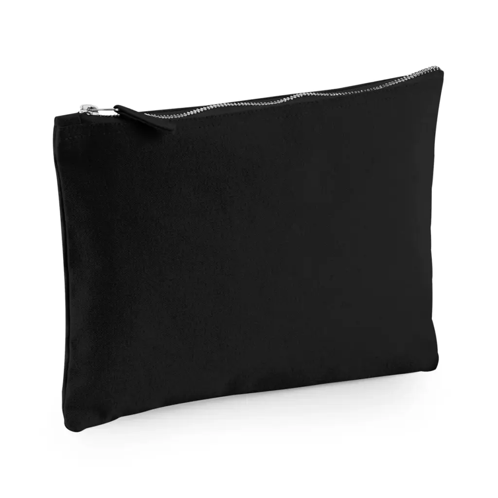 PS_W530-FS_BLACK - Hidalgo-werbeartikel Etui van katoencanvas, black — productfoto 3