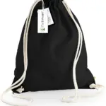 EarthAware® biologische gymtas, black — productfoto 6