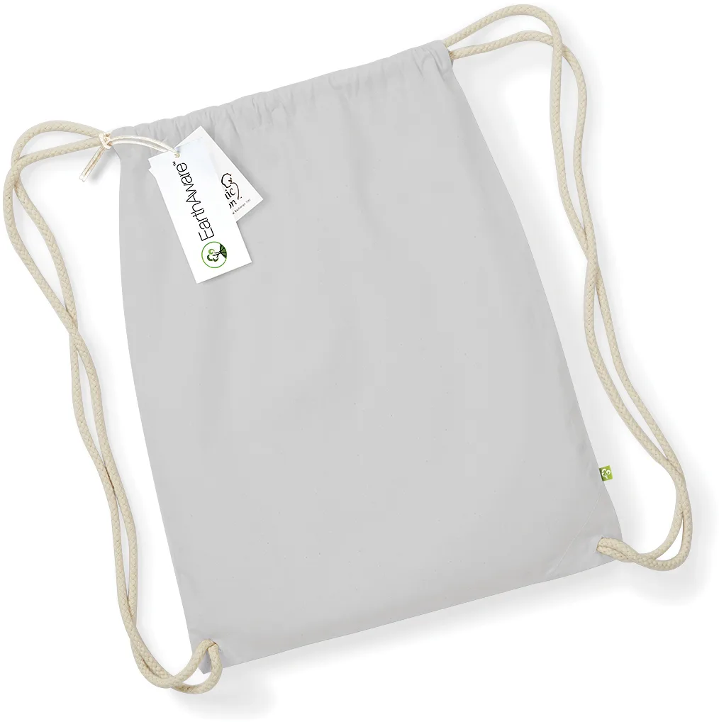PS_W810-FF_LIGHTGREY - Hidalgo EarthAware® biologische gymtas, light grey — productfoto 8