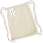PS_W810-FF_NATURAL - Hidalgo EarthAware® biologische gymtas, natural — productfoto 9