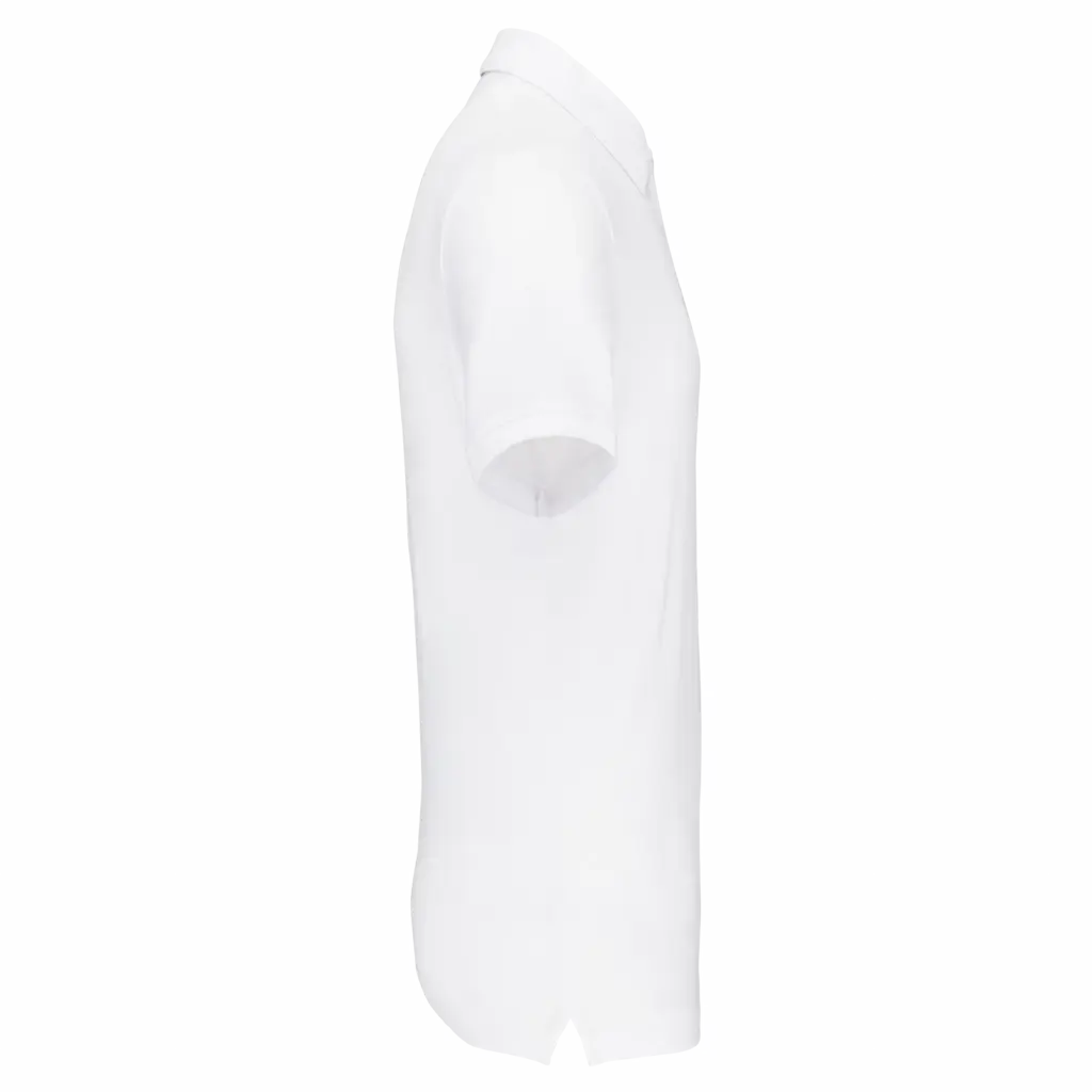 PS_WK207-S_WHITE - Hidalgo-werbeartikel Ecologische polo, white — productfoto 12