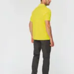 Ecologische uniseks polo katoen/polyester — productfoto 3