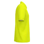 PS_WK208-S_FLUORESCENTYELLOW - Hidalgo-werbeartikel Ecologische uniseks polo katoen/polyester, fluorescent yellow — productfoto 6