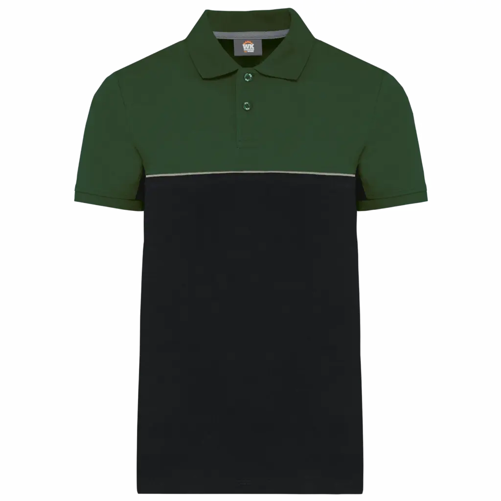 Poloshirt bedrucken WK210 ökologisch zweifarbig 60°C XS-5XL — Produktfoto 7