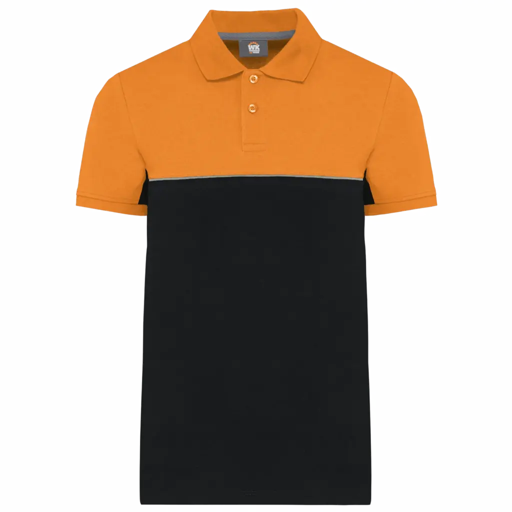 Poloshirt bedrucken WK210 ökologisch zweifarbig 60°C XS-5XL — Produktfoto 8