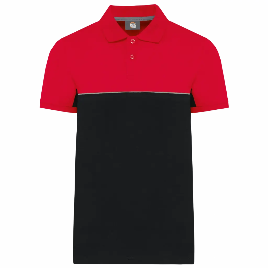 Poloshirt bedrucken WK210 ökologisch zweifarbig 60°C XS-5XL — Produktfoto 9