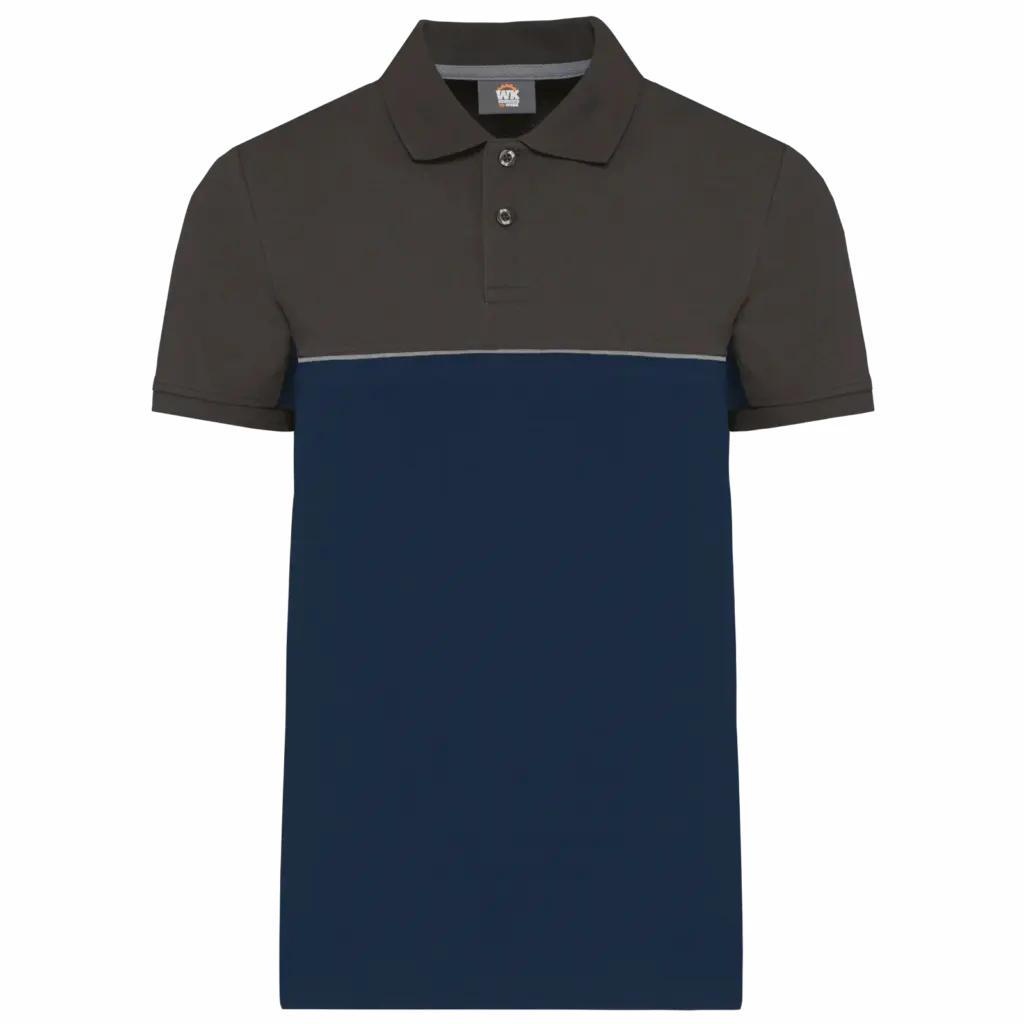 Poloshirt bedrucken WK210 ökologisch zweifarbig 60°C XS-5XL — Produktfoto 11