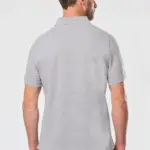 Herenpolo met drukknoopkraag en korte mouwen — productfoto 2