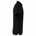 Herenpolo met drukknoopkraag en korte mouwen, black — productfoto 5