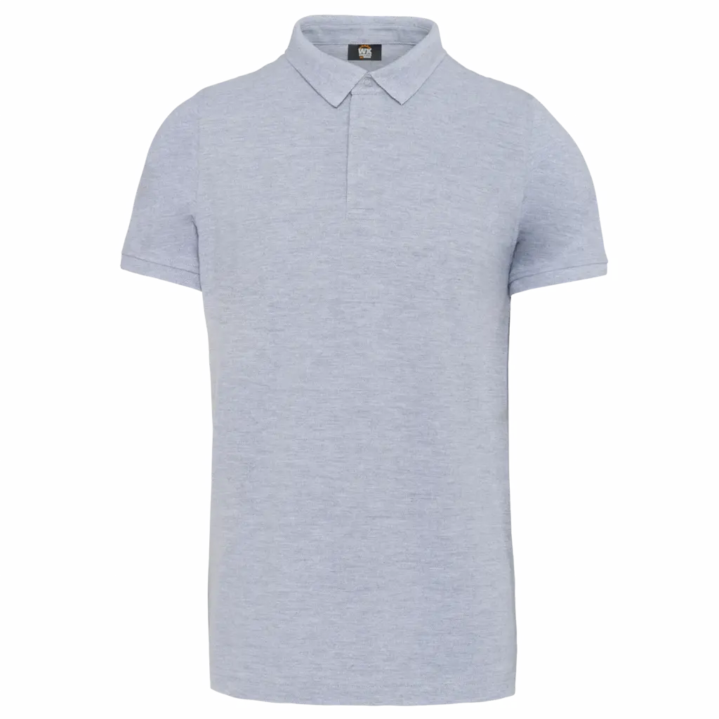 Custom Men's Snap Button Polo WK225 Combed Cotton XS-4XL — product photo 8