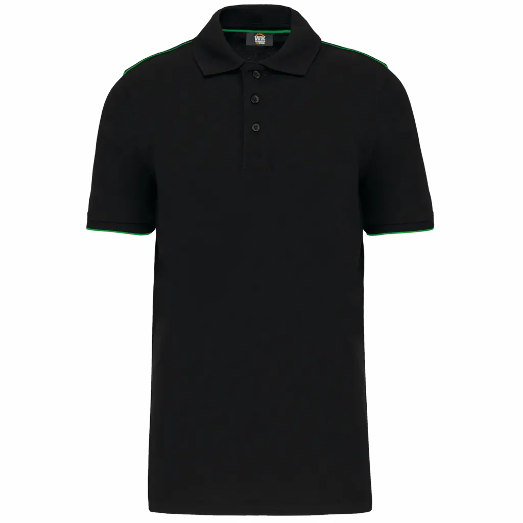 Custom WK270 Contrast Work Polo 60C Wash S-5XL — product photo 6