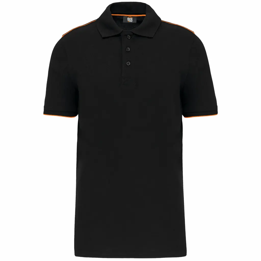 Custom WK270 Contrast Work Polo 60C Wash S-5XL — product photo 7