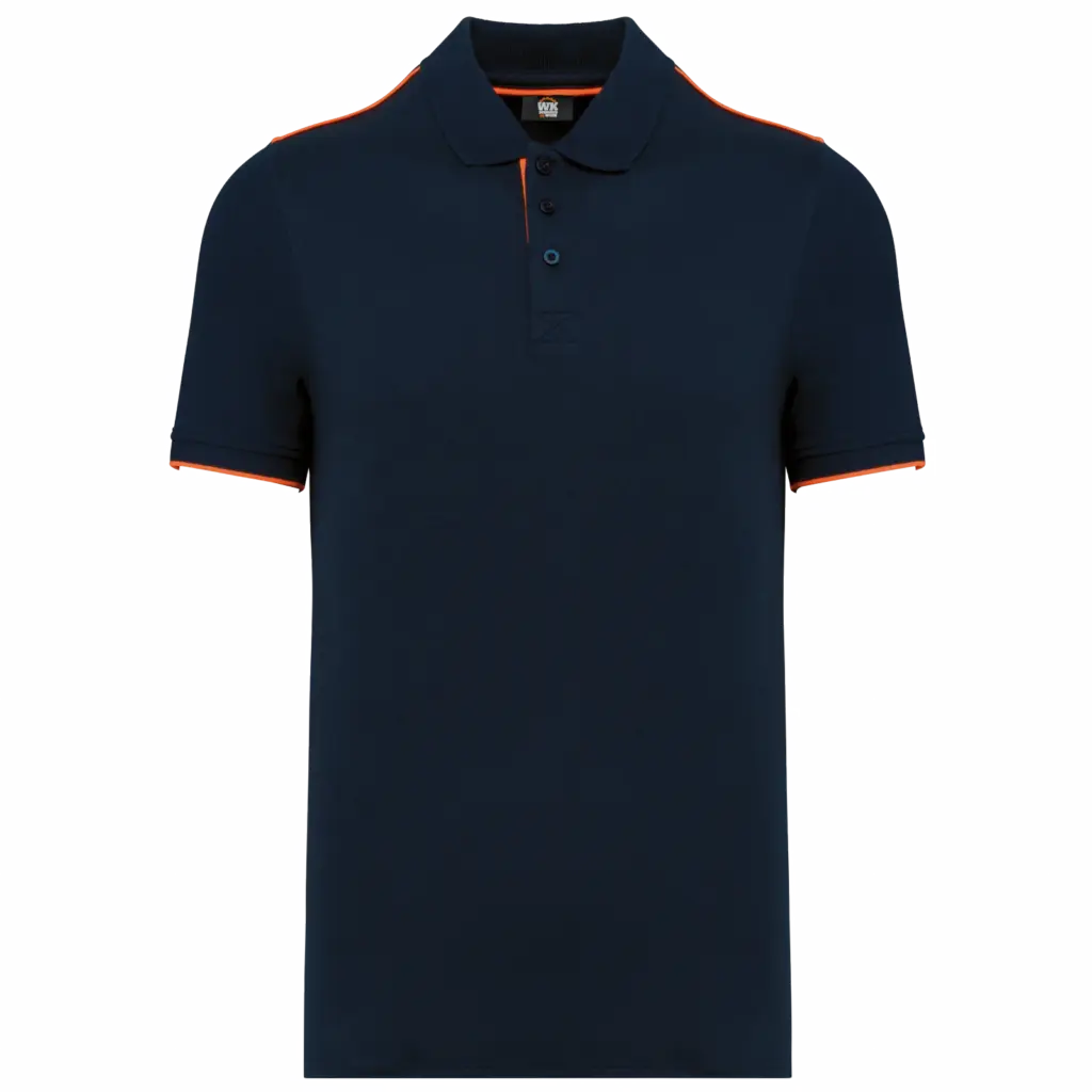 Custom WK270 Contrast Work Polo 60C Wash S-5XL — product photo 12