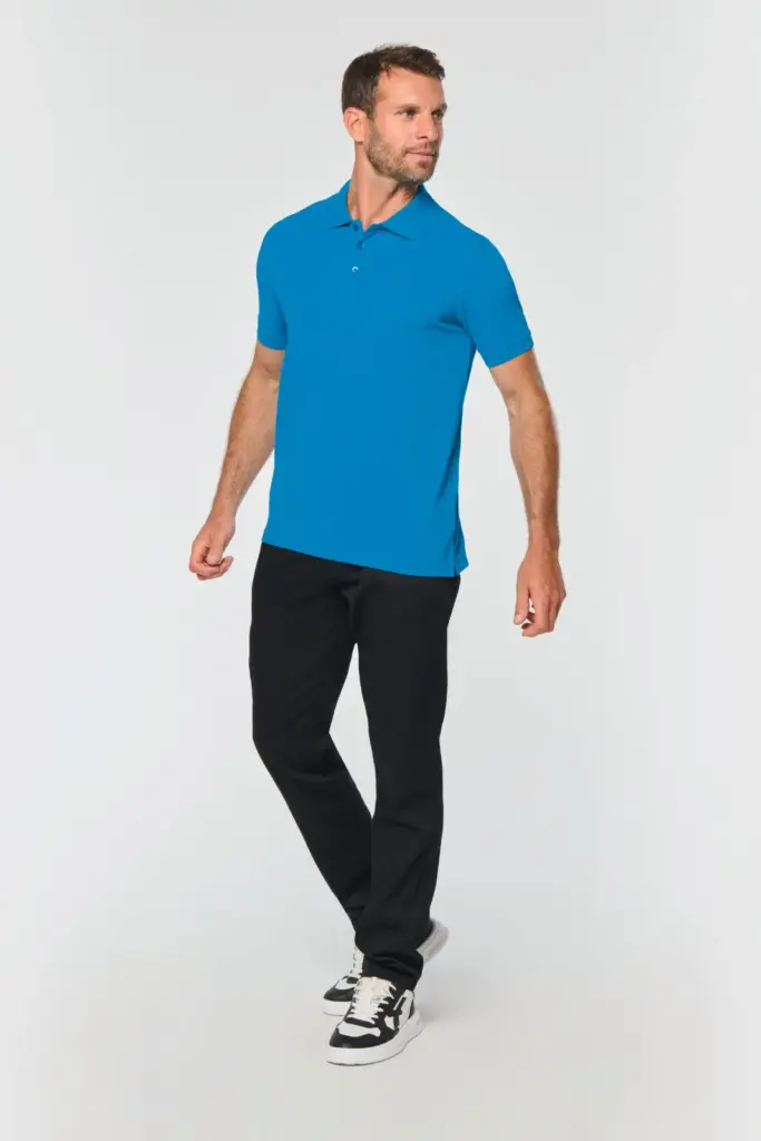 WK274_2025 - Hidalgo-werbeartikel Polo korte mouwen — productfoto 4