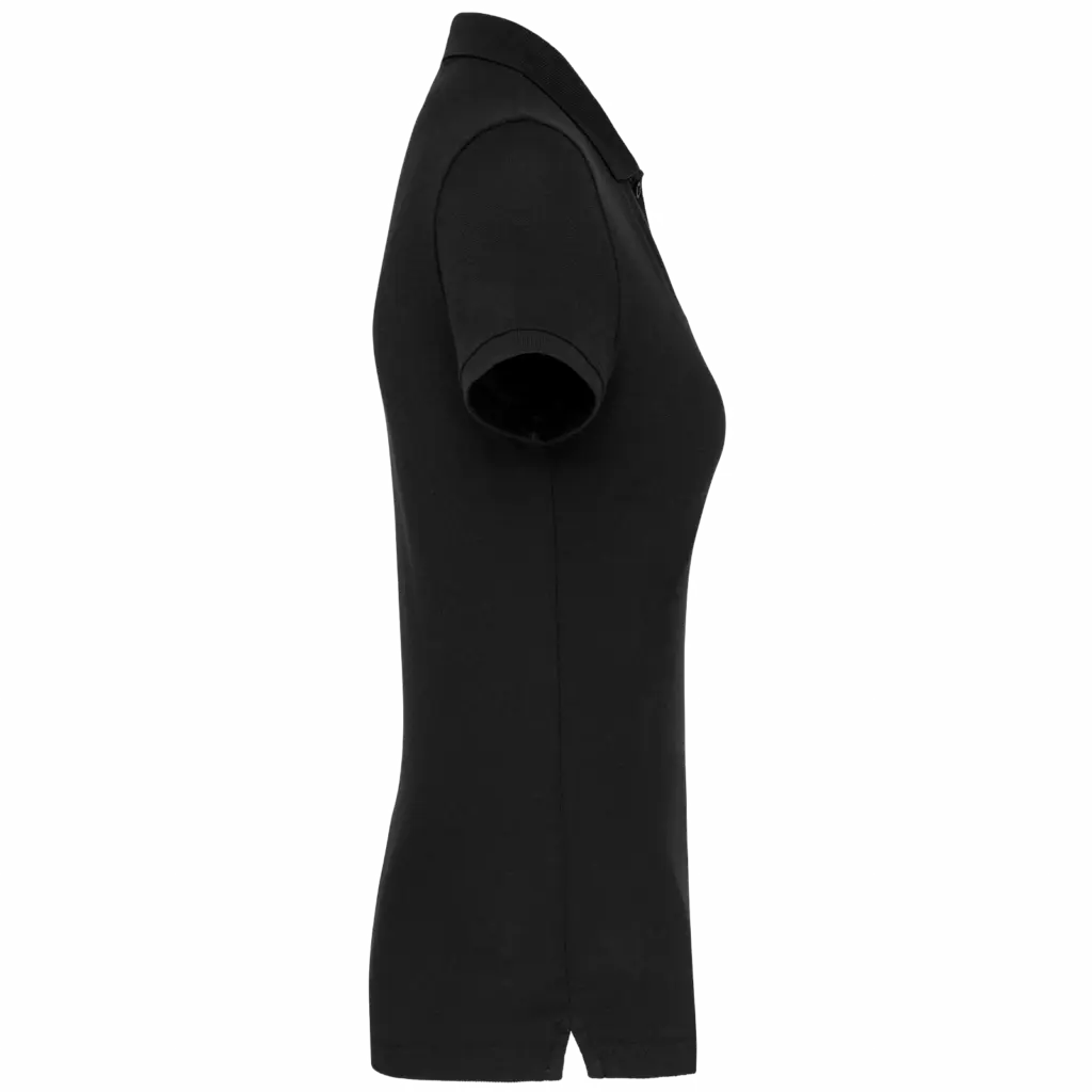 PS_WK275-S_BLACK - Hidalgo-werbeartikel Damespolo korte mouwen, black — productfoto 5