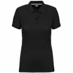 Damespolo korte mouwen, black — productfoto 6