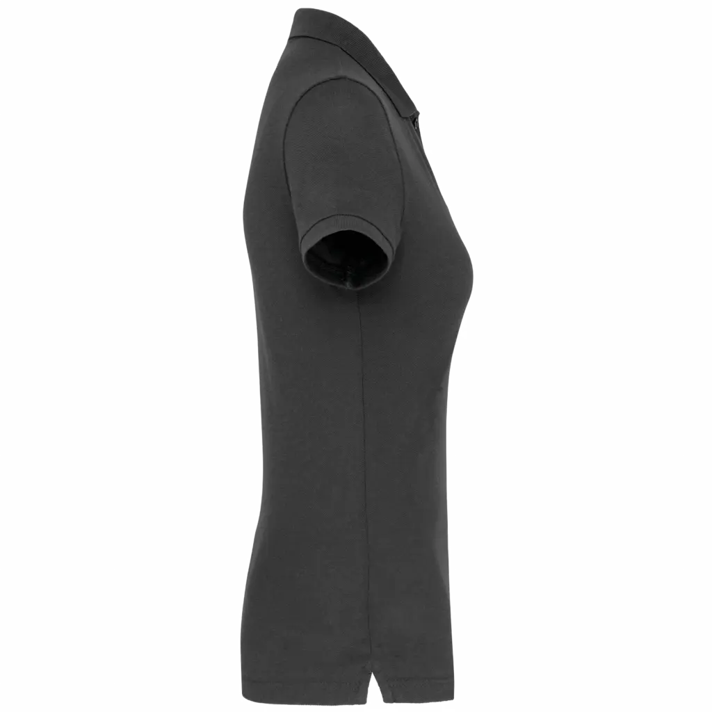 PS_WK275-S_DARKGREY - Hidalgo-werbeartikel Damespolo korte mouwen, dark grey — productfoto 7