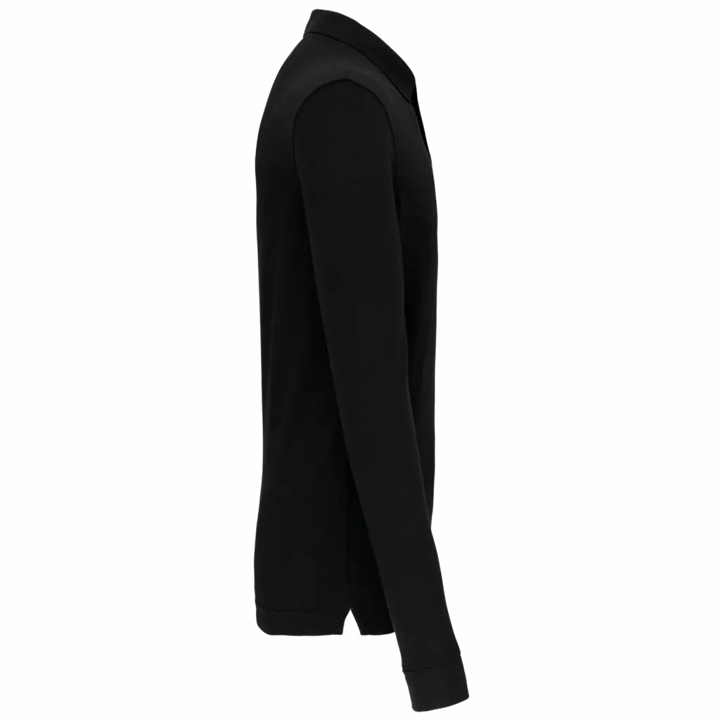 Polo lange mouwen, black — productfoto 5
