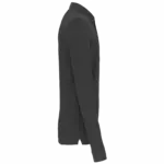 Polo lange mouwen, dark grey — productfoto 6