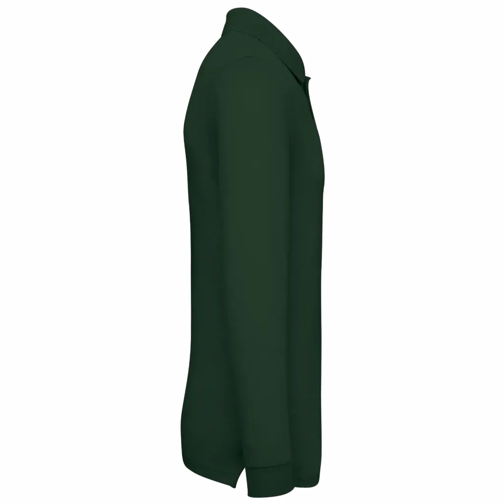 Polo lange mouwen, forest green — productfoto 7