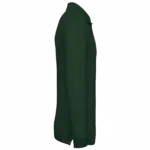 Polo lange mouwen, forest green — productfoto 7