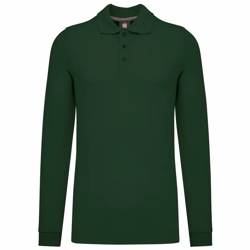 Langarm-Poloshirt WK276 bedrucken Antibakteriell Piqué S-5XL — Produktfoto 8