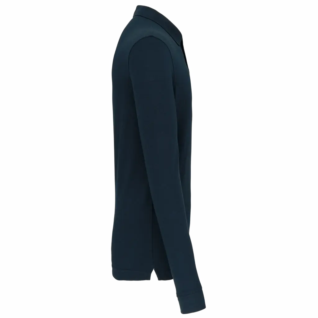 Polo lange mouwen, navy — productfoto 9