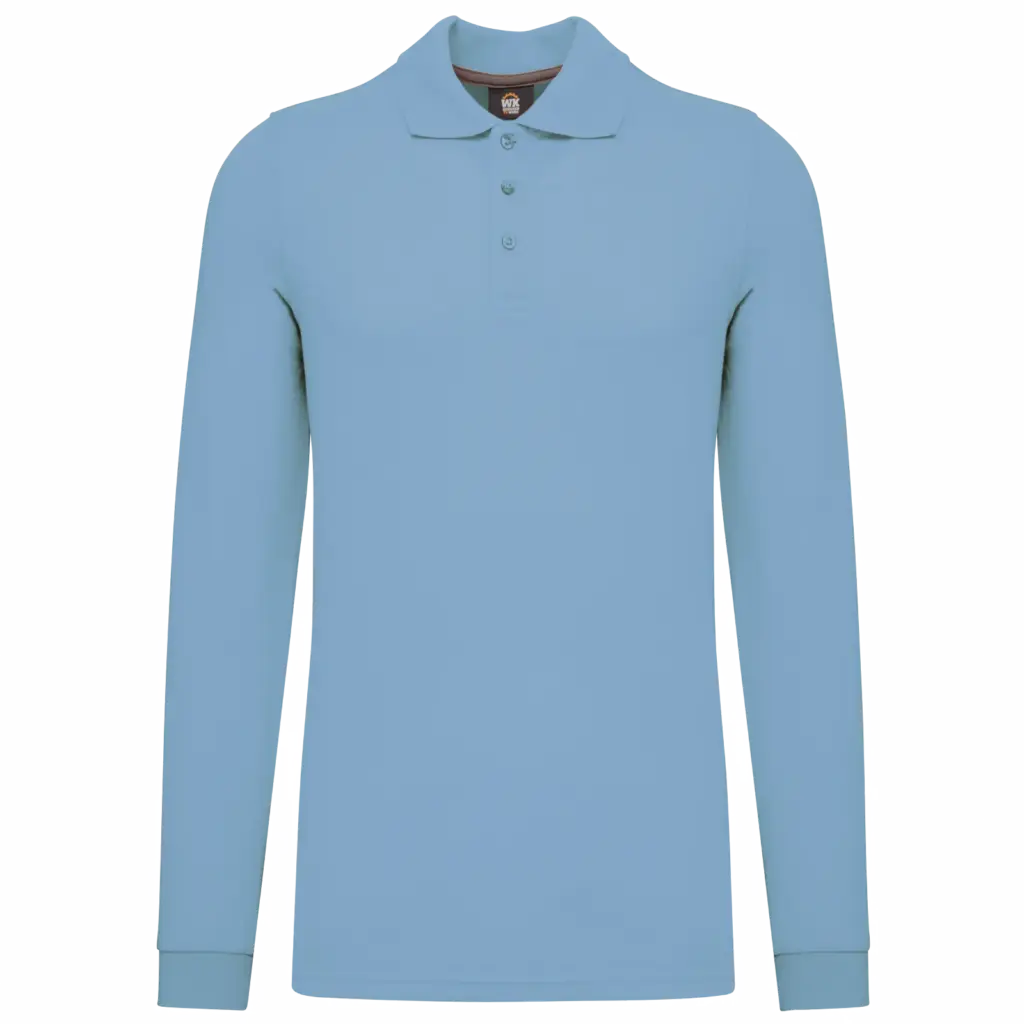 Langarm-Poloshirt WK276 bedrucken Antibakteriell Piqué S-5XL — Produktfoto 14