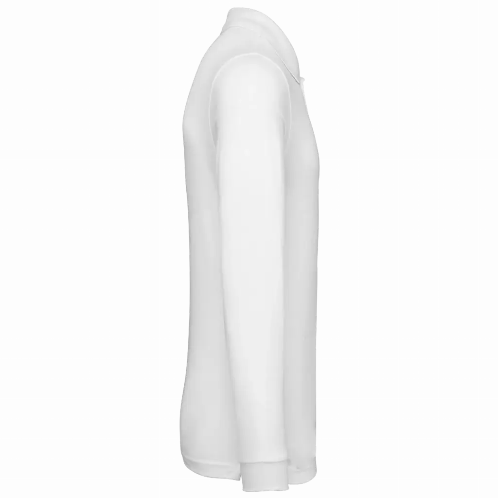 Polo lange mouwen, white — productfoto 14