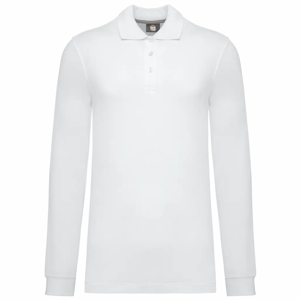 Langarm-Poloshirt WK276 bedrucken Antibakteriell Piqué S-5XL — Produktfoto 15