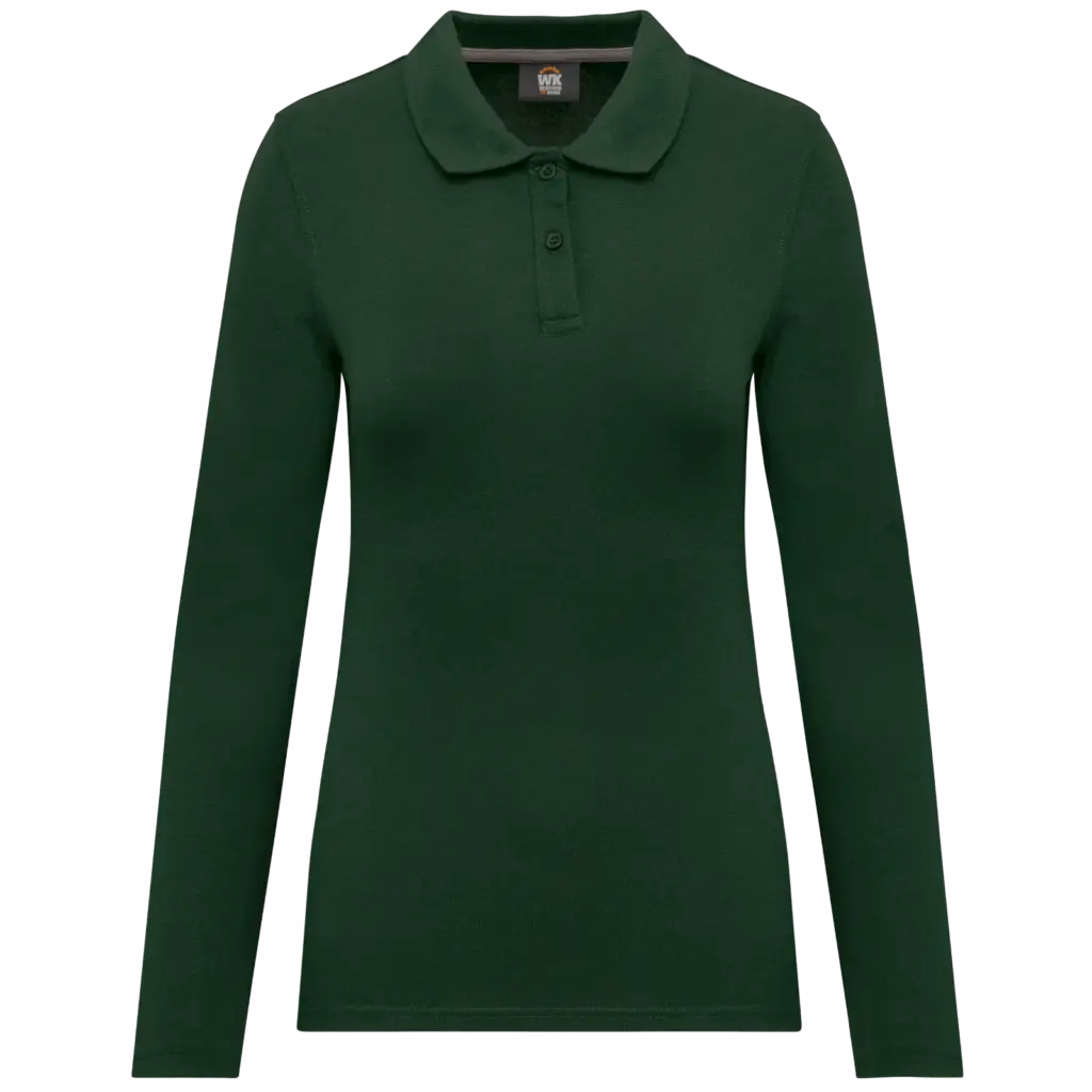 Damen Langarm Polo WK277 bedrucken antibakteriell 60° XS-3XL — Produktfoto 7