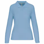 Damen Langarm Polo WK277 bedrucken antibakteriell 60° XS-3XL — Produktfoto 13