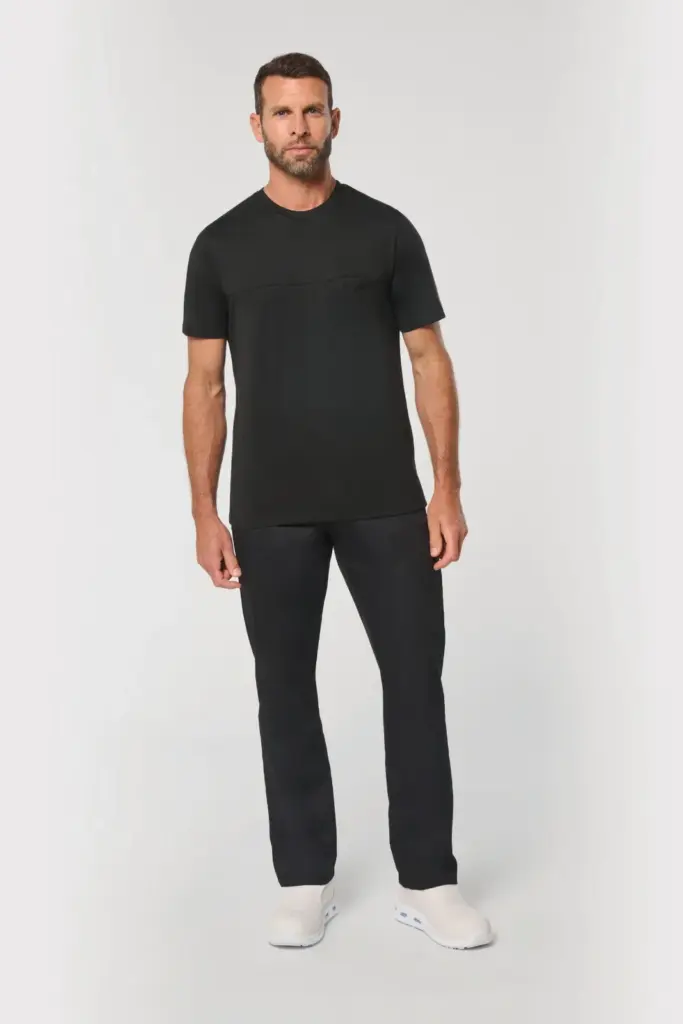 WK300_2026 - Hidalgo-werbeartikel Ademend T-shirt uniseks — productfoto 3