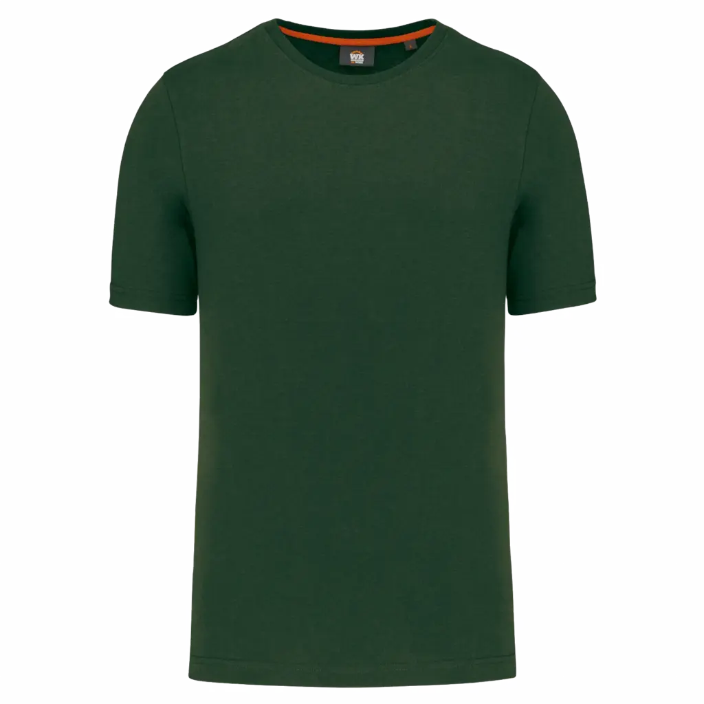 Ecologisch heren T-shirt ronde hals, forest green — productfoto 8