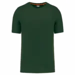 Ecologisch heren T-shirt ronde hals, forest green — productfoto 8