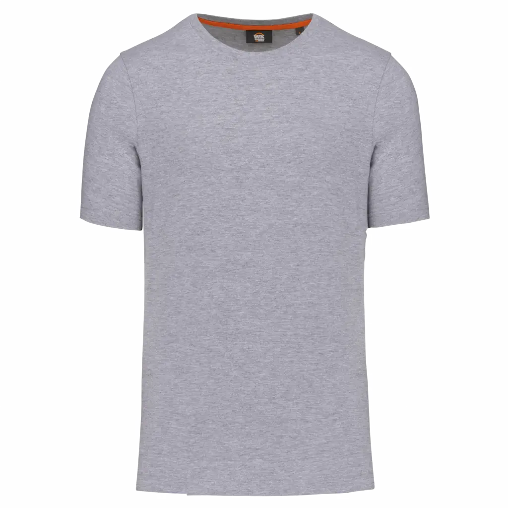 Ecologisch heren T-shirt ronde hals, oxford grey — productfoto 10