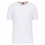Ecologisch heren T-shirt ronde hals, white — productfoto 13