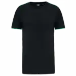 T-shirt Day To Day korte mouwen, black / kelly green — productfoto 6
