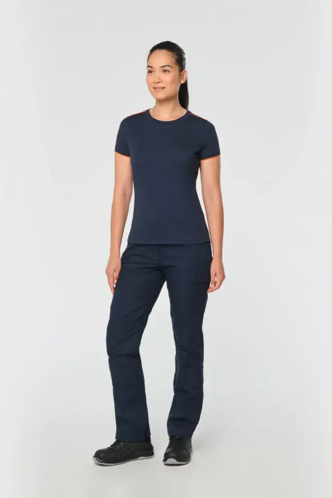 WK3021_2025 - Hidalgo-werbeartikel Dames-T-shirt Day To Day korte mouwen — productfoto 2