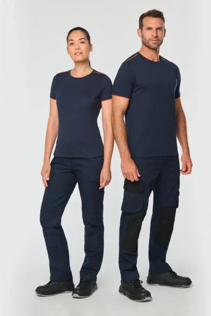 WK3020-WK3021_2025 - Hidalgo-werbeartikel Dames-T-shirt Day To Day korte mouwen — productfoto 3
