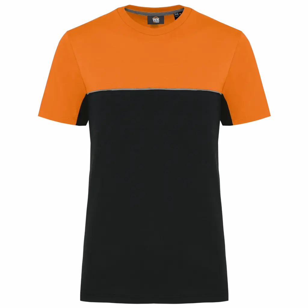 T-Shirt bedrucken WK304 zweifarbig ökologisch XS-5XL — Produktfoto 8