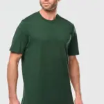 Ecologisch uniseks T-shirt met korte mouwen — productfoto 2