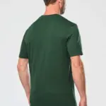 Ecologisch uniseks T-shirt met korte mouwen — productfoto 3