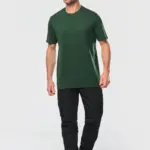 Ecologisch uniseks T-shirt met korte mouwen — productfoto 4
