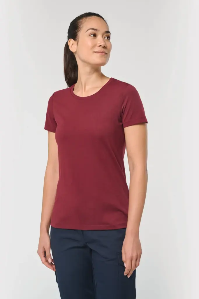 WK307-4_2026 - Hidalgo-werbeartikel Dames-T-shirt met antibacteriële behandeling — productfoto 1