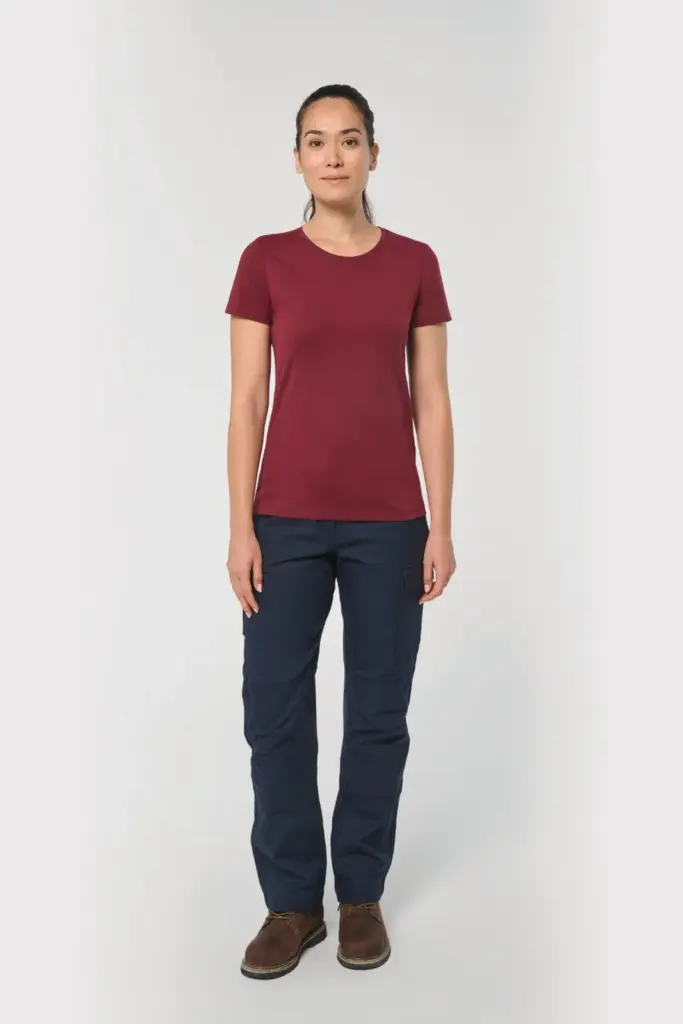 WK307-6_2026 - Hidalgo-werbeartikel Dames-T-shirt met antibacteriële behandeling — productfoto 2